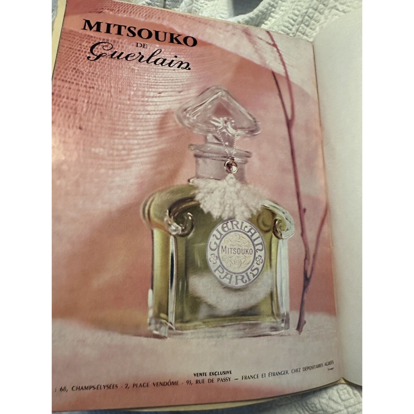 Rare Vintage, collectable original program FOLIES BERGERE