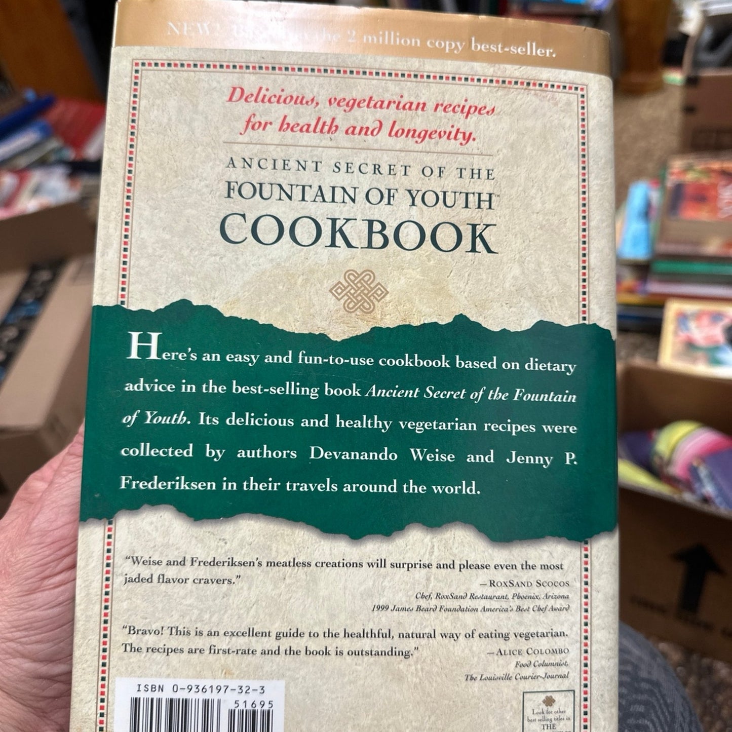 Ancient Secret of the Fountain of Youth Cookbook