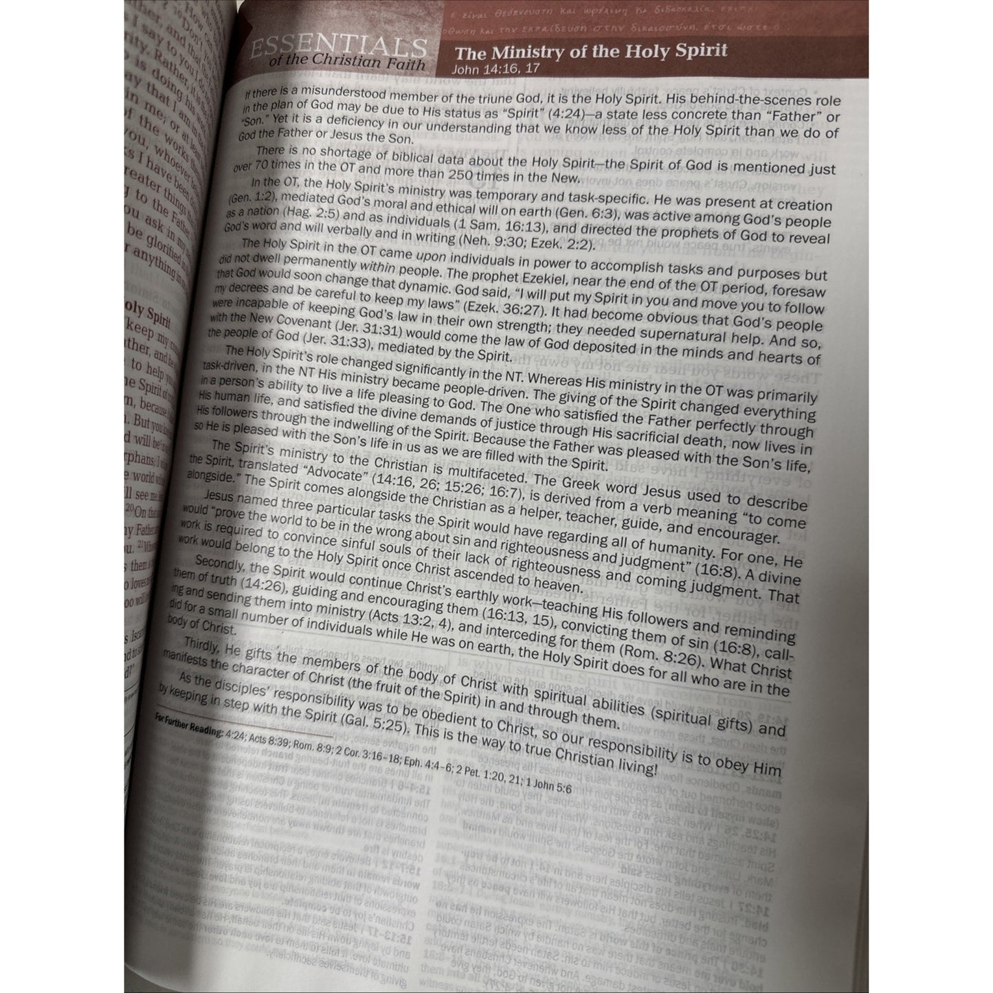 Jeremiah Study Bible, NKJV: Navy/Tan LeatherLuxe : What It Says. What It Means.