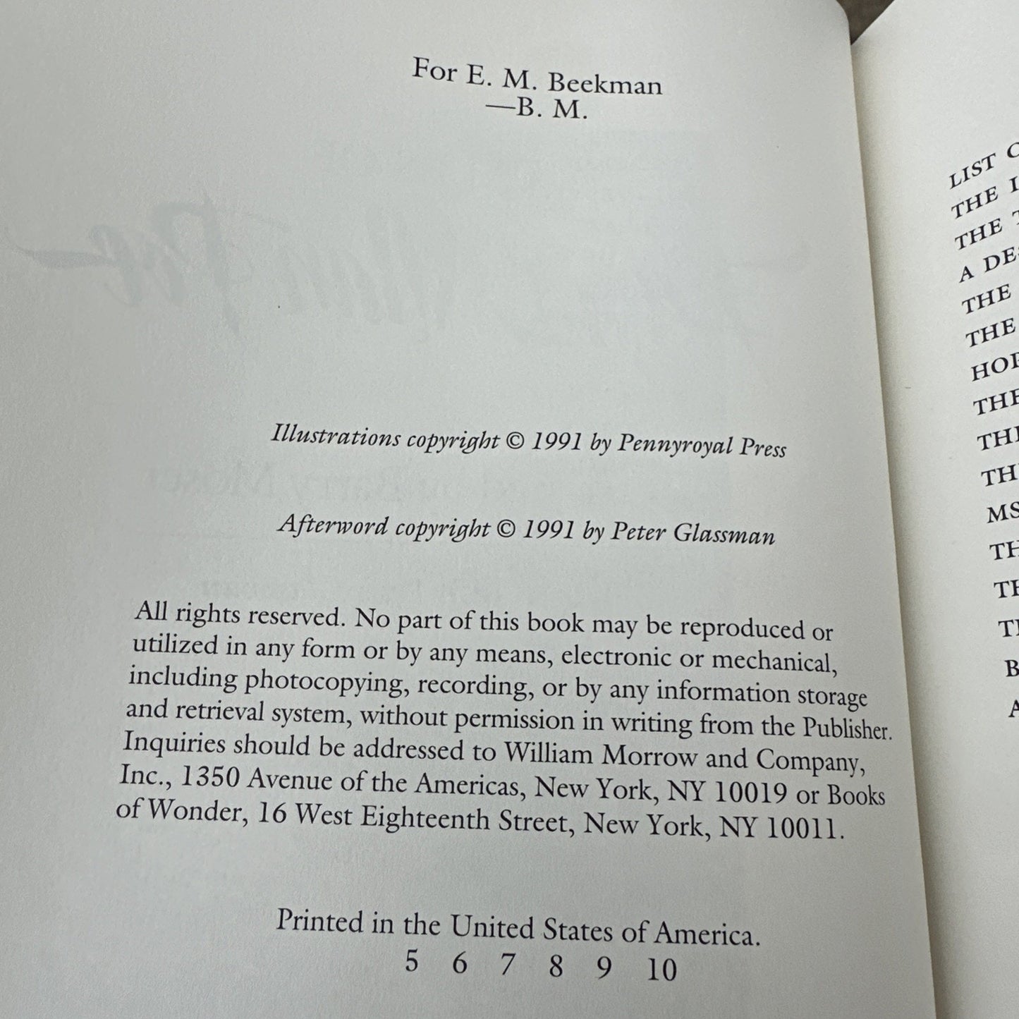 Poe, Edgar Allan & Barry Moser. Tales of Edgar Allan Poe. 1991. Illustrated in