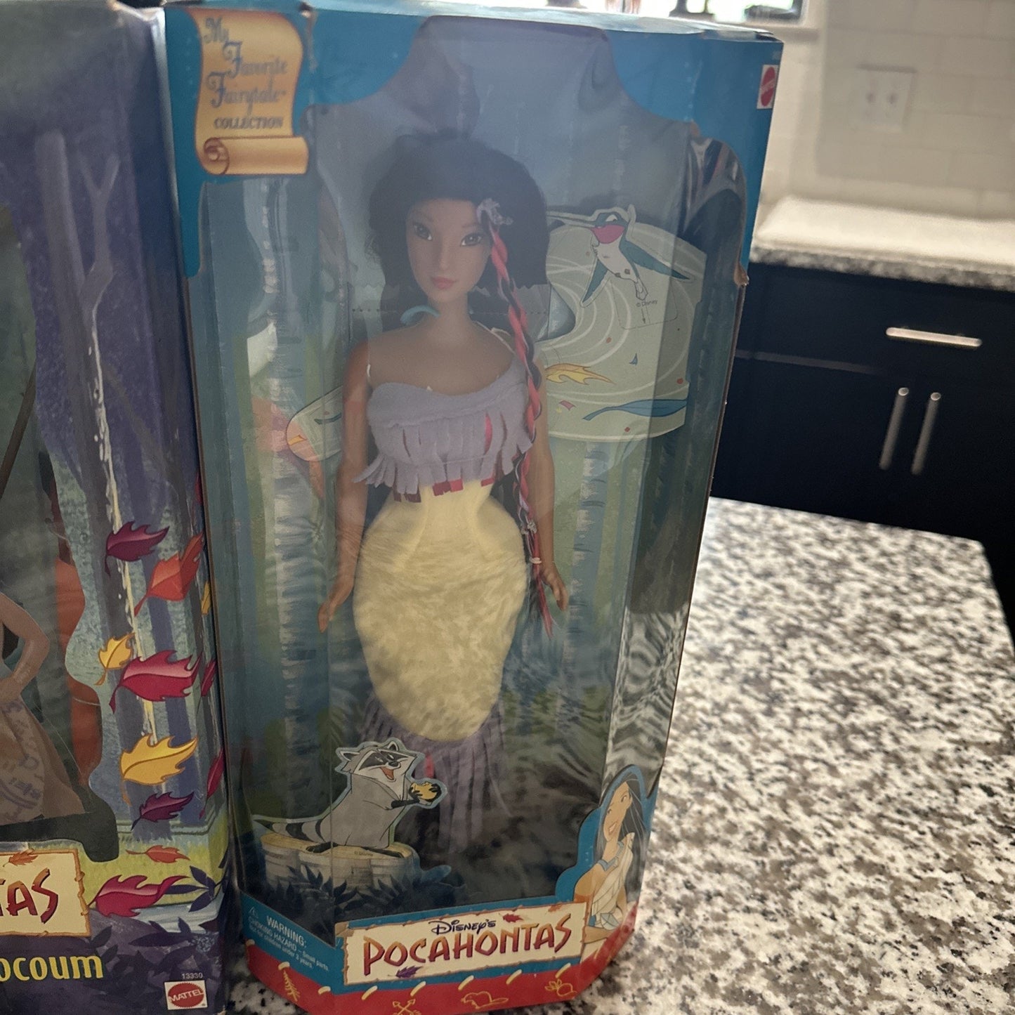 Disney’s POCAHONTAS SUN COLOR Kocoum MATTEL NO.13330 & Pocahontas