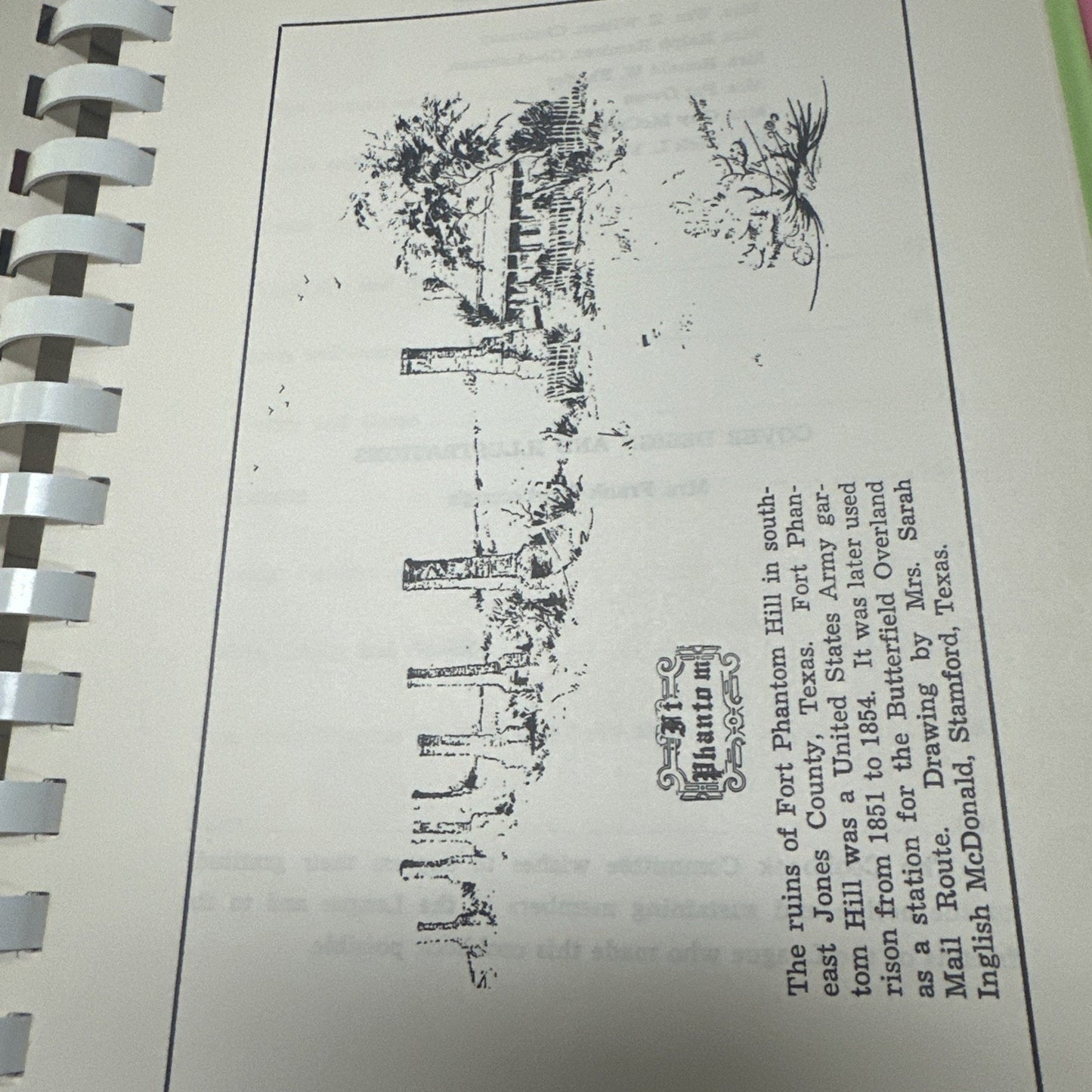 The Abilene Cookbook Texas Spiral Bound 1965 Abilene TX Junior League Vintage