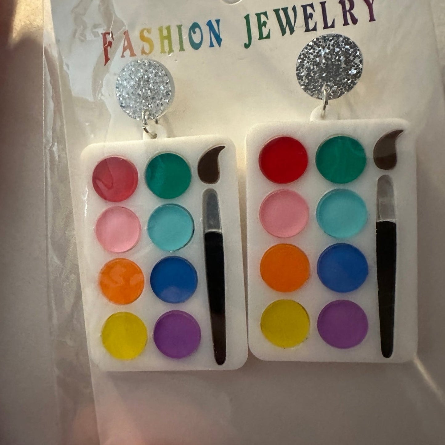 5 different Earrings teacher fun cute