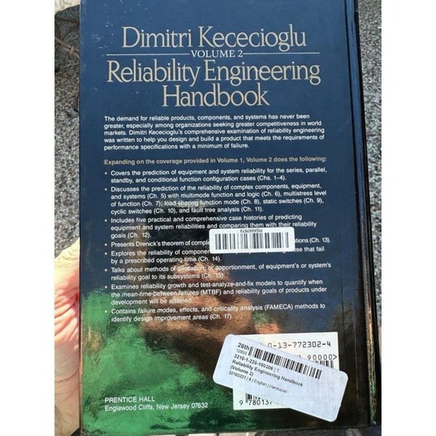 Reliability Engineering Handbook, Volume 2