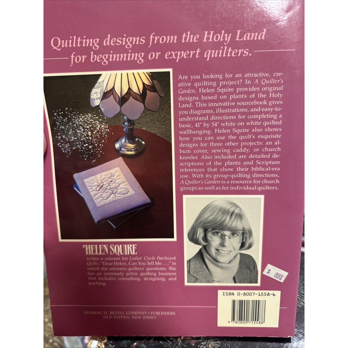 A Quilter's Garden : From Plants of the Holy Land Paperback Helen