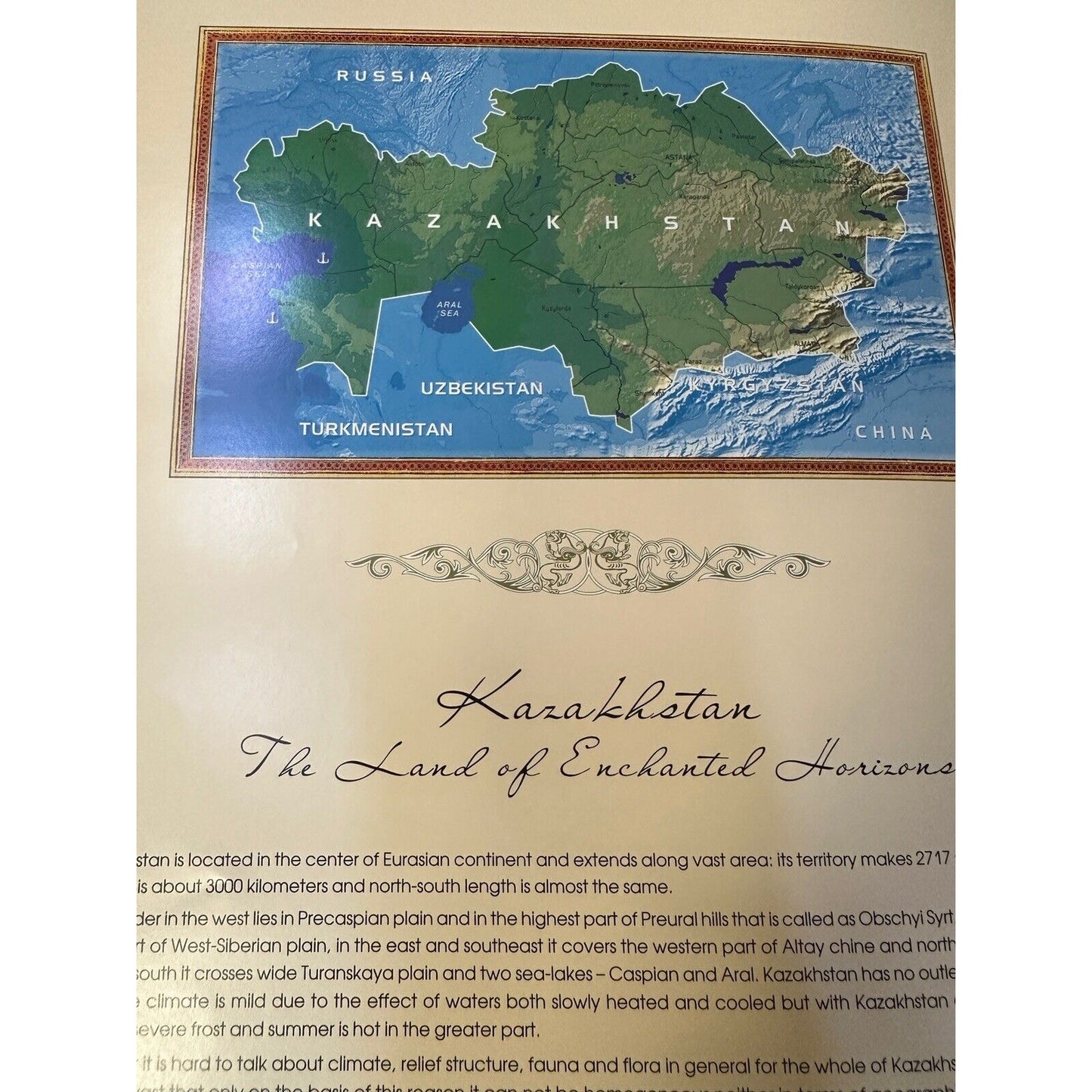 The Land of Enchanted Horizons (Hardcover)Published by PERKAZAKHSTAN