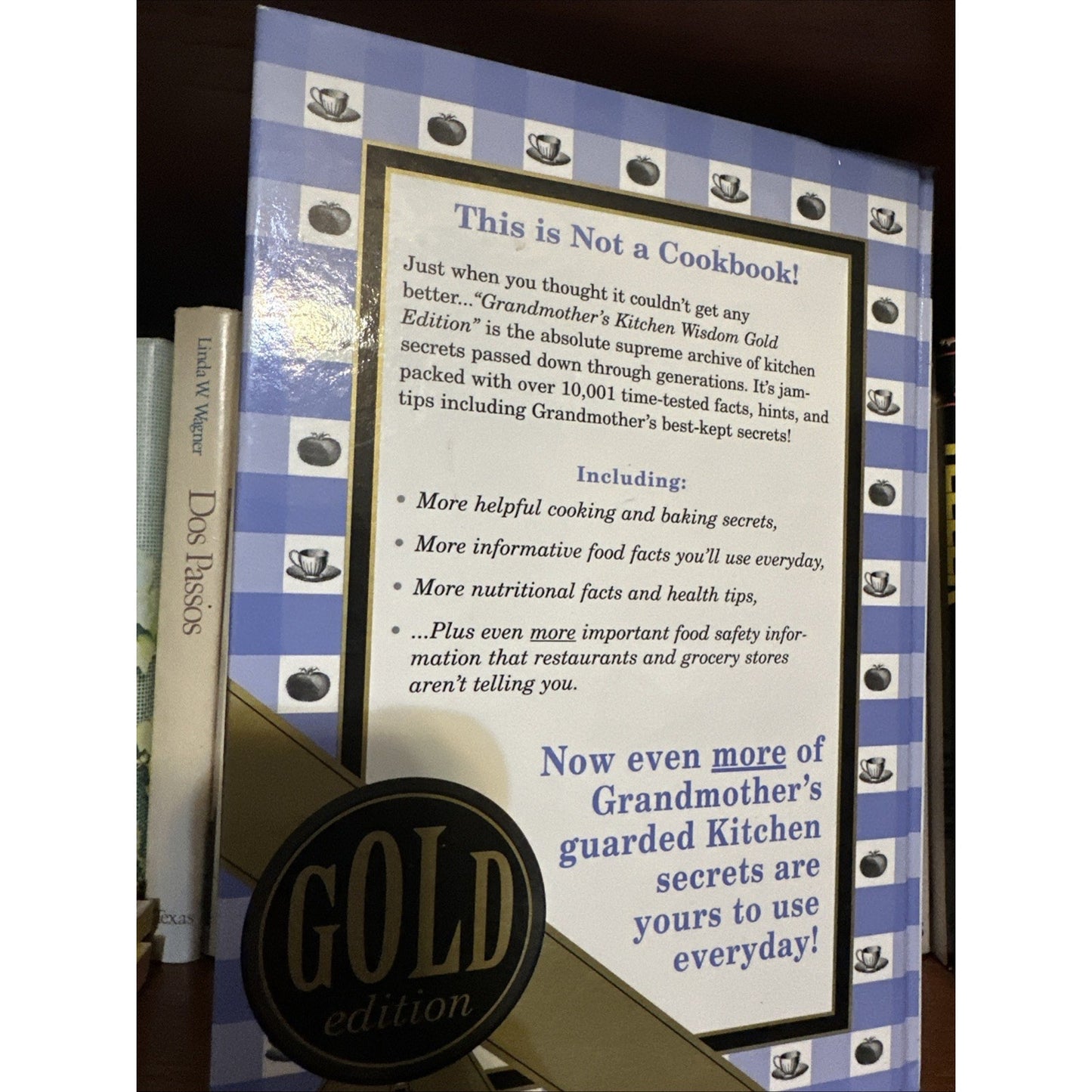 Grandmother's Kitchen Wisdom by Dr. Myles H. Bader - Gold Edition
