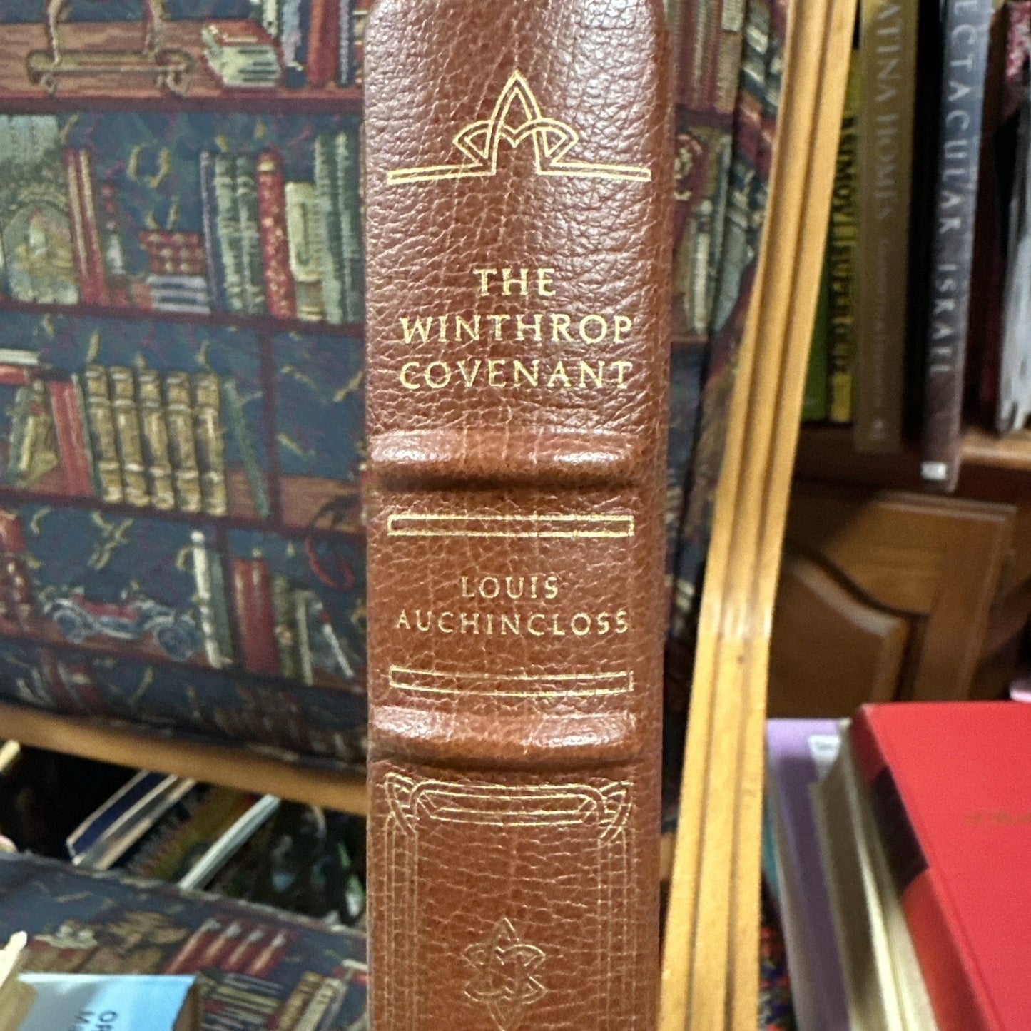 “The Winthrop Covenant” By Louis Auchincloss, The Franklin Library FIRST EDITION