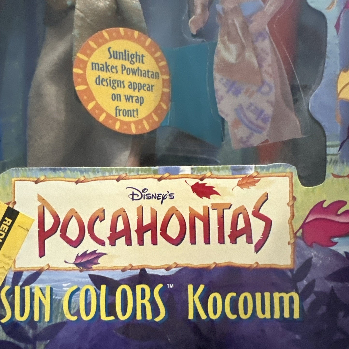 Disney’s POCAHONTAS SUN COLOR Kocoum MATTEL NO.13330 & Pocahontas