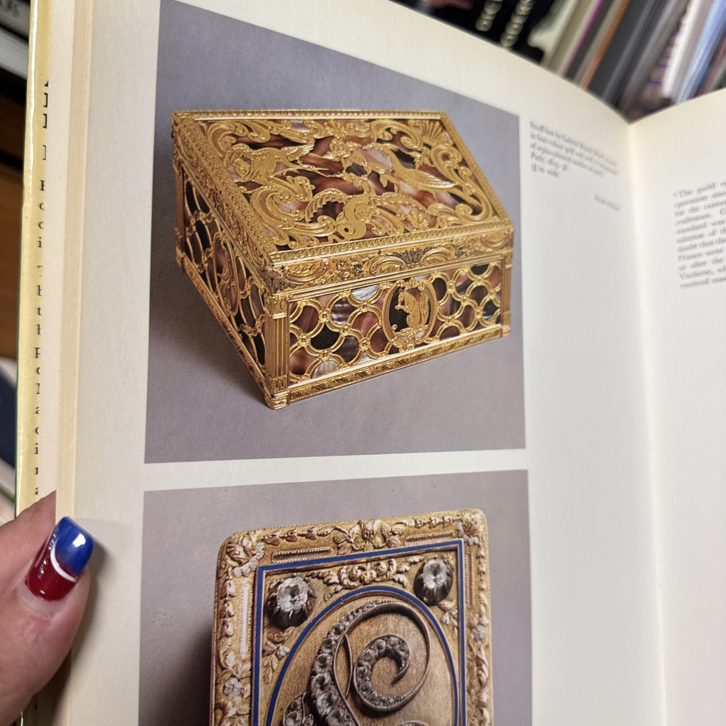 HARDBACK GOLD AND ENAMELWARE IN COLOR, Howard Ricketts, 1st edition, 1971