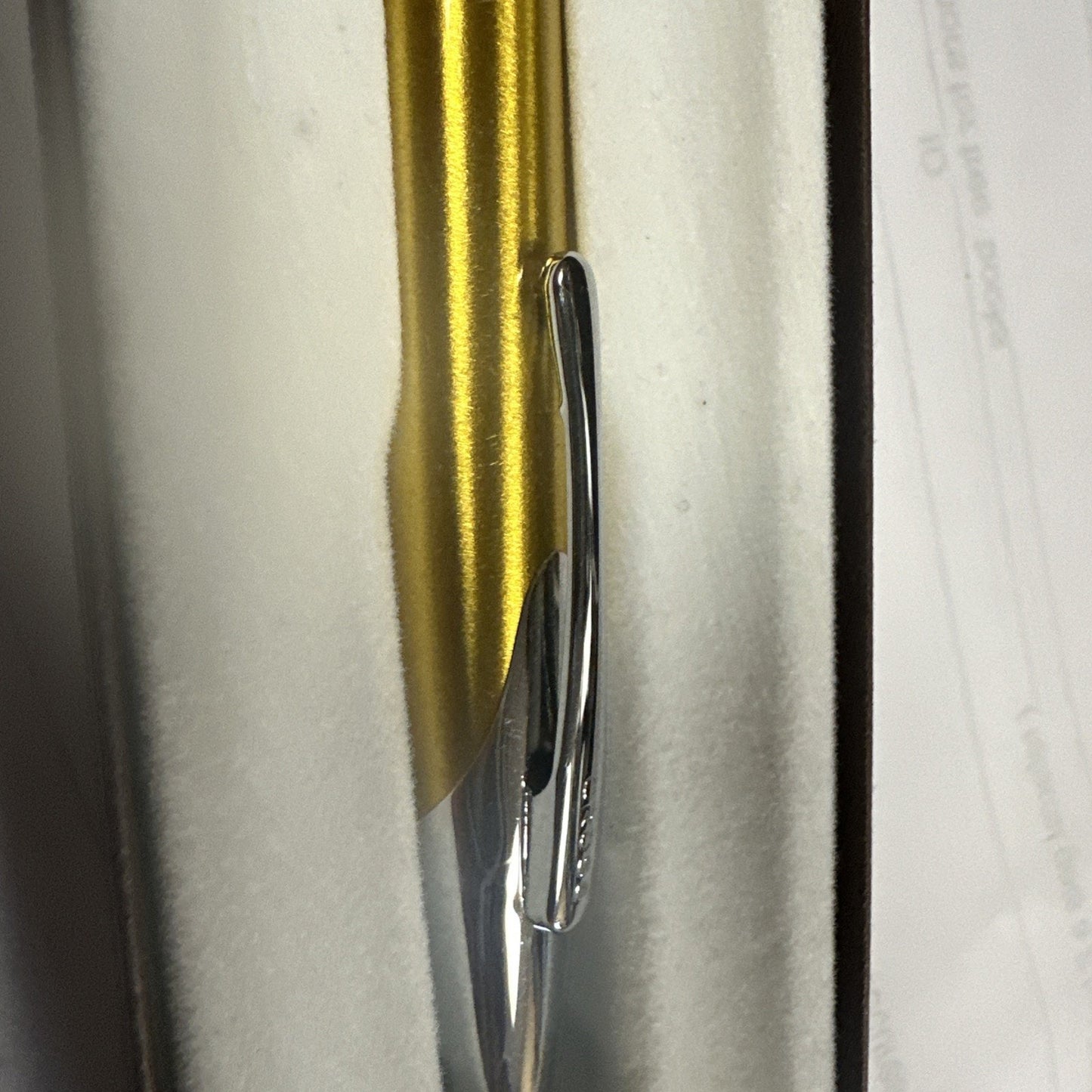 Cross VAPOR Yellow & Chrome BallPoint Pen
