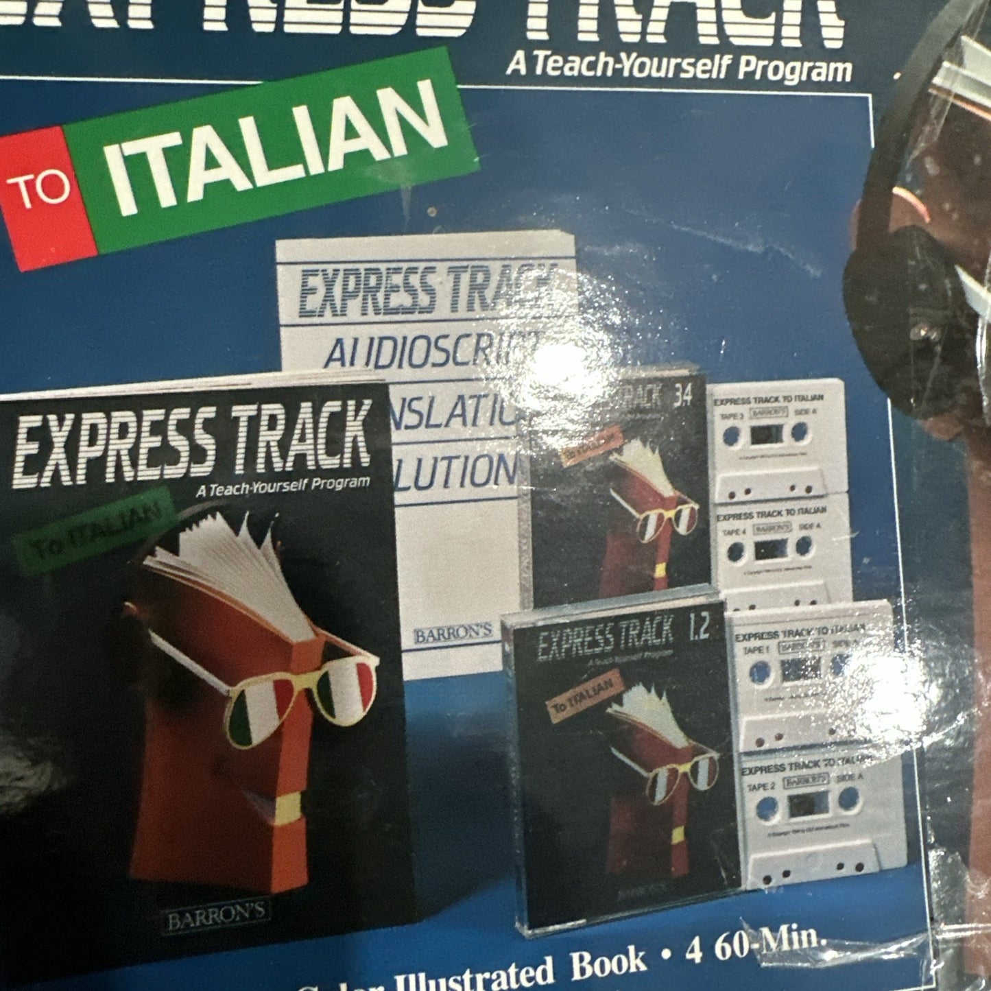 Barrons's Express Track to Italian (Book, with Audio Cassettes)