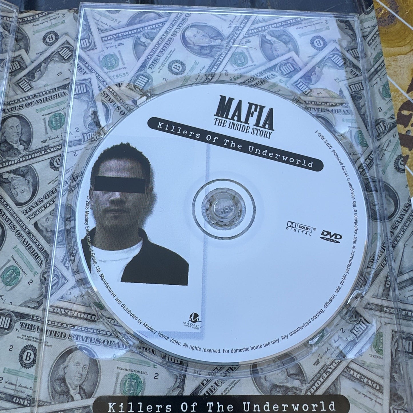 Mafia - The Inside Story (DVD, 2003, 5-Disc Set) Slipcase Organized Crime
