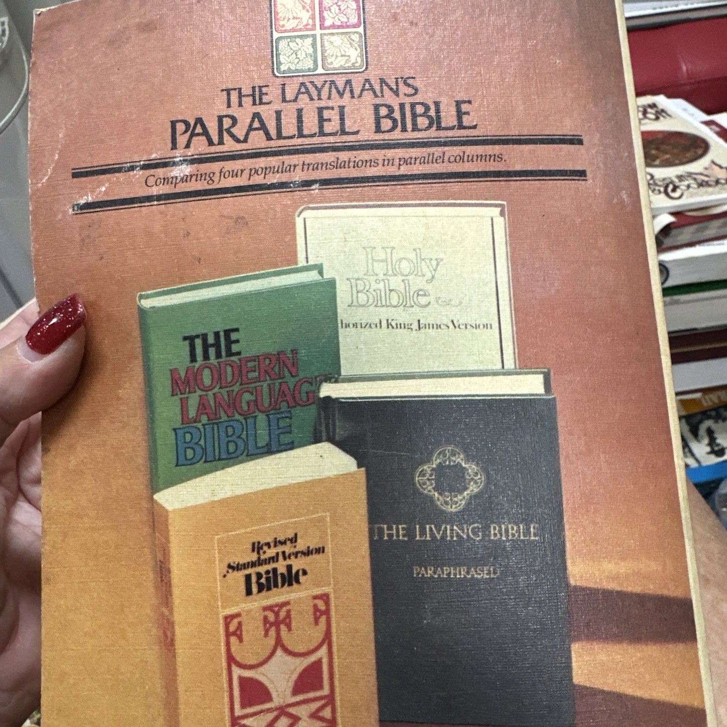 The Layman's Parallel New Testament Bible King James Version Zondervan 1980