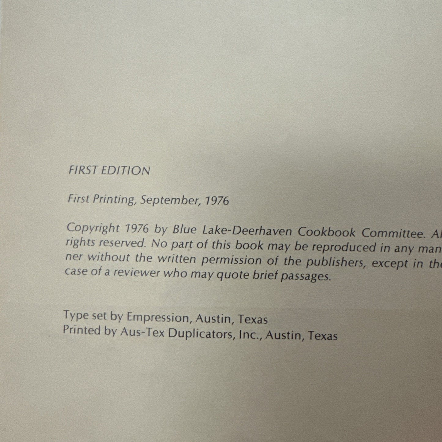 Texas Hill Country Cookbook