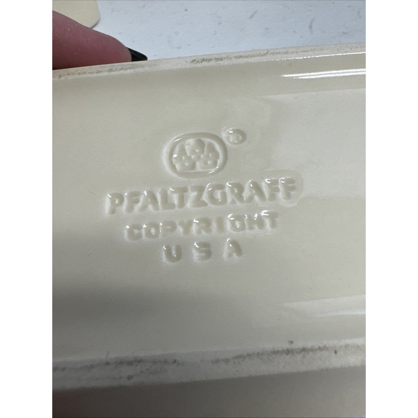 Pfaltzgraff GARDEN PARTY PATTERN Two Piece BUTTER DISH