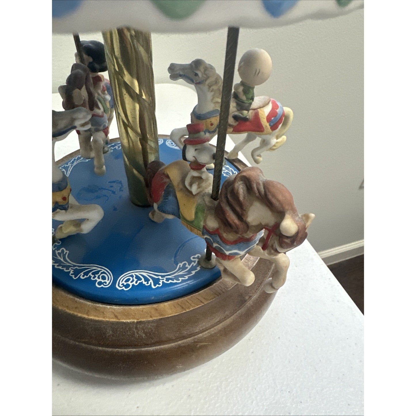 Peanuts / Snoopy Willitts #8113 Music Box: Merry Go Round Plays " Tales From ..