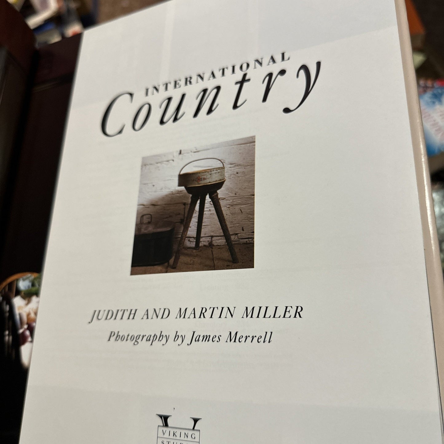 International Country Hardcover Judith, Miller, Martin Miller