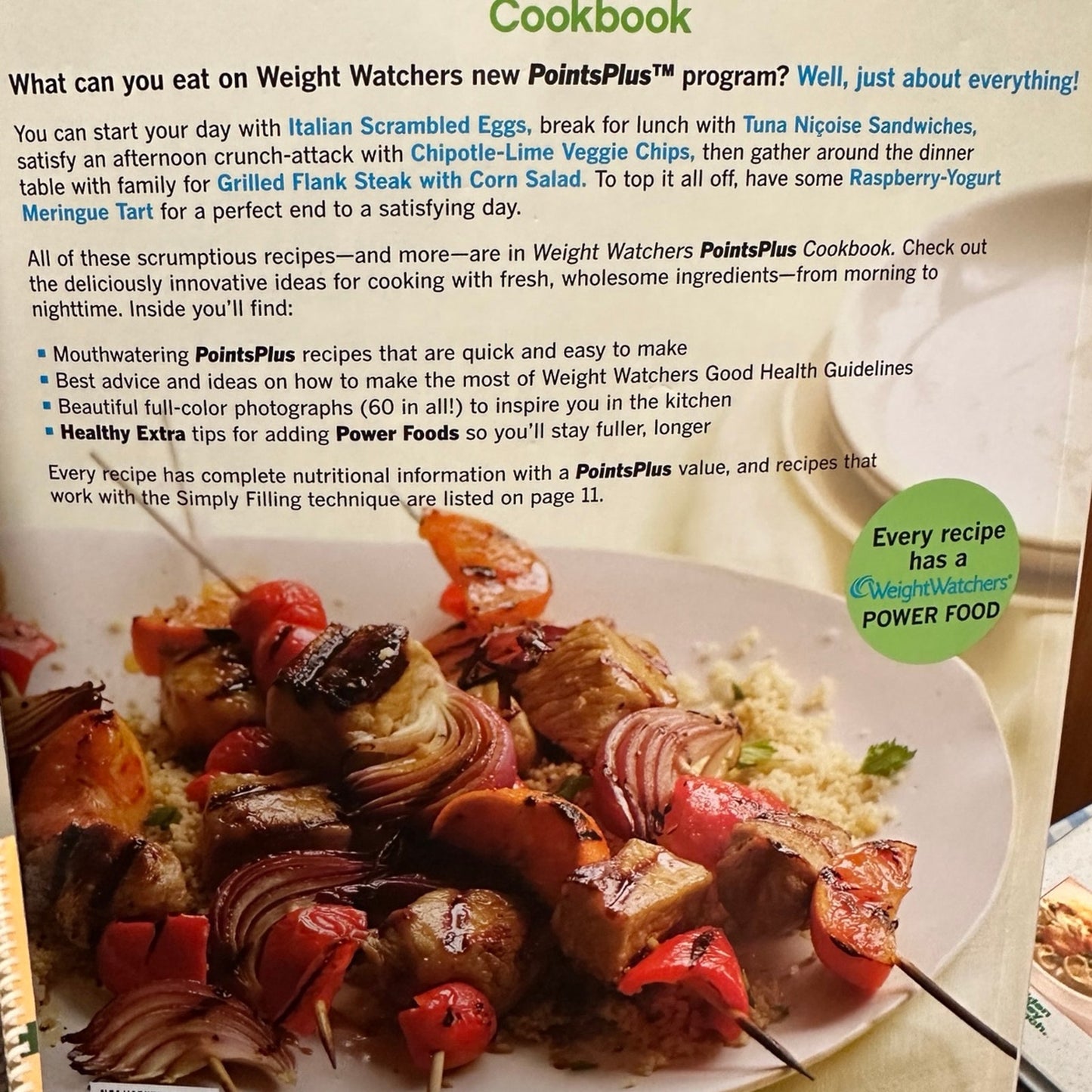 Weightwatchers Pointsplus Cookbook