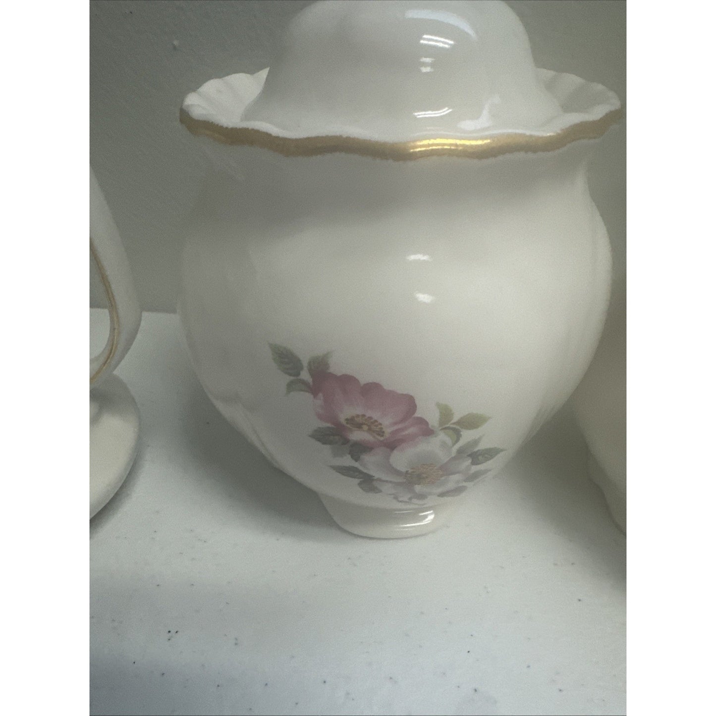Vintage The House Of Webster Wild Briar Rose Ceramics Pottery