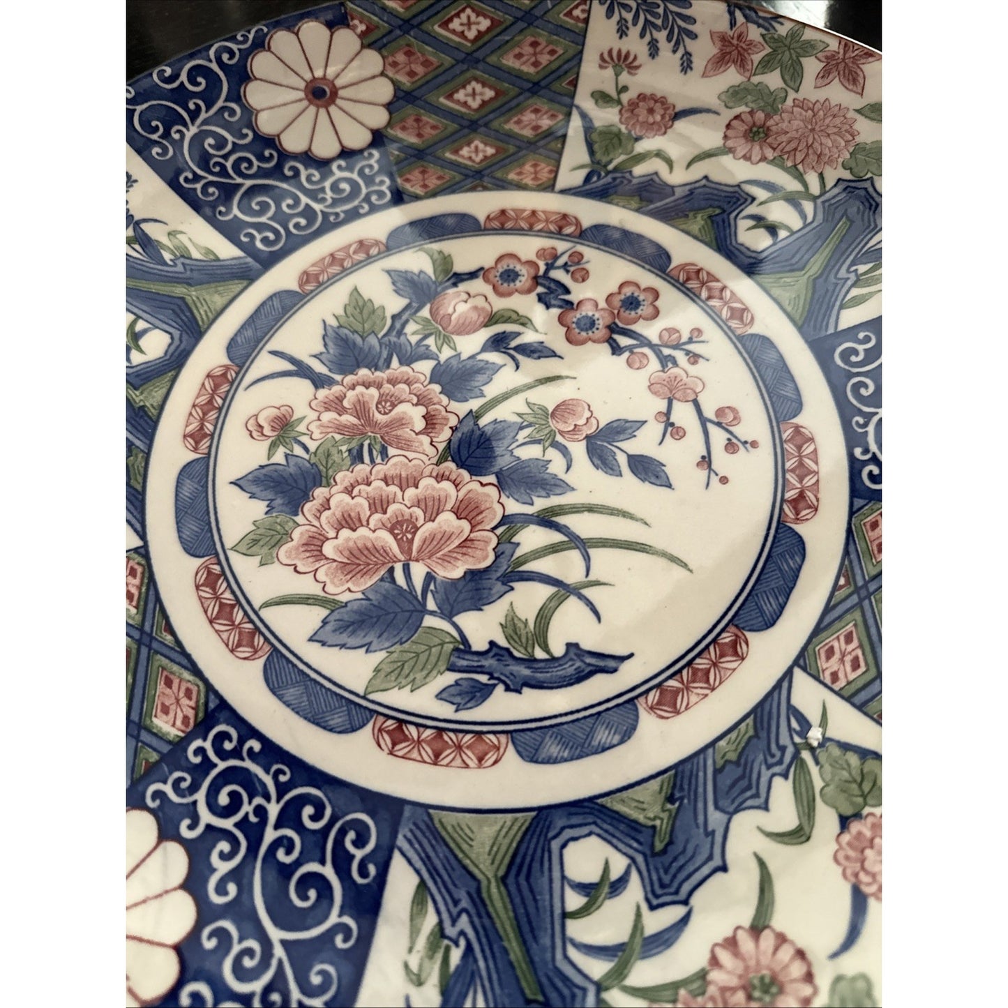 IMARI Arita Antique Japanese porcelain Large Platter 14 Inch