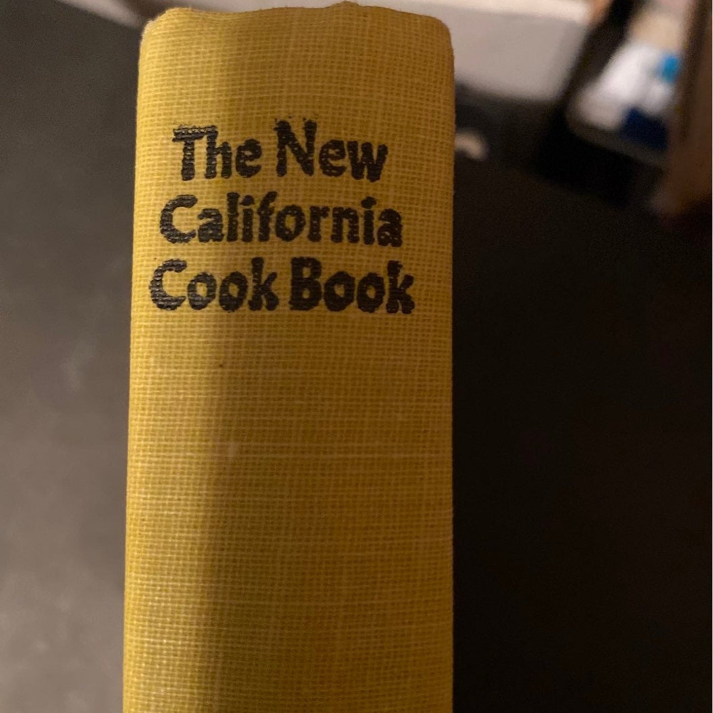 RARE - The New California Cookbook Rare Vintage