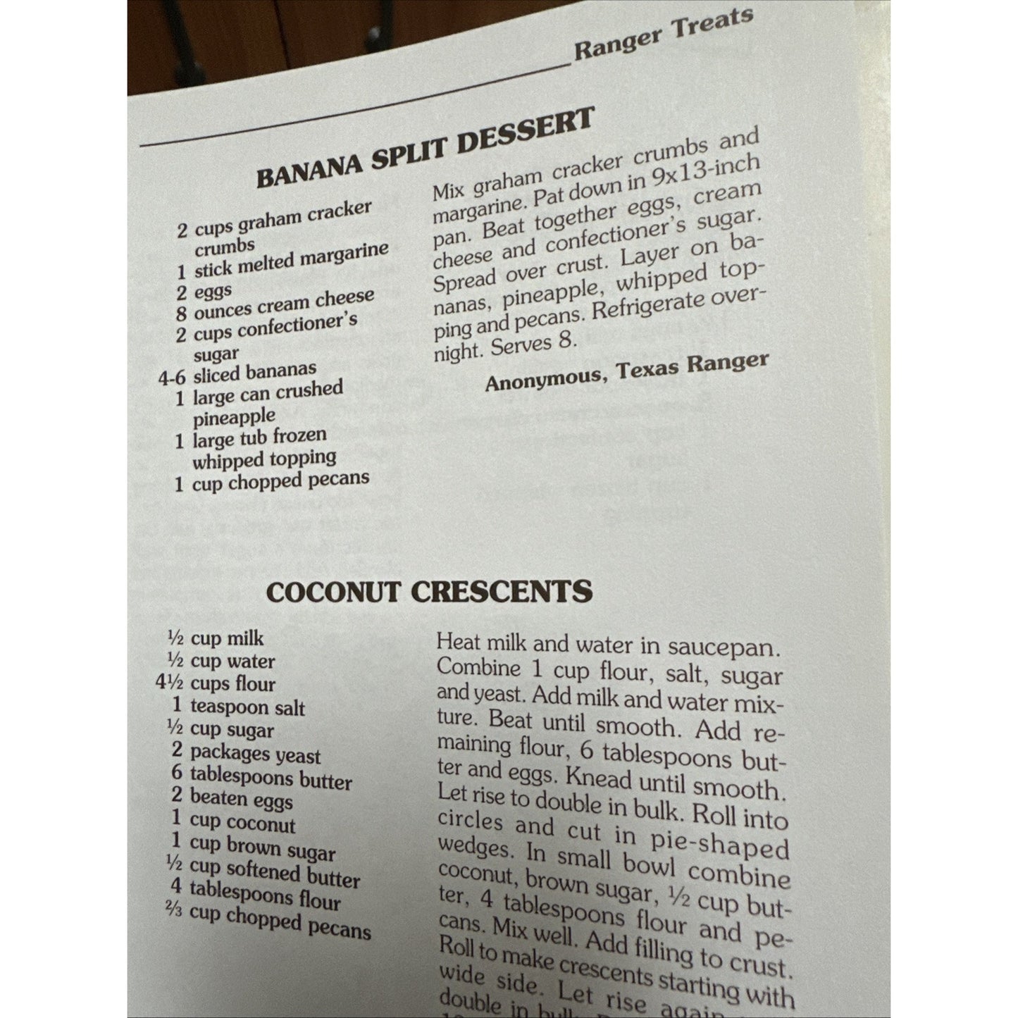 The Authorized Texas Ranger Cookbook By John Harris