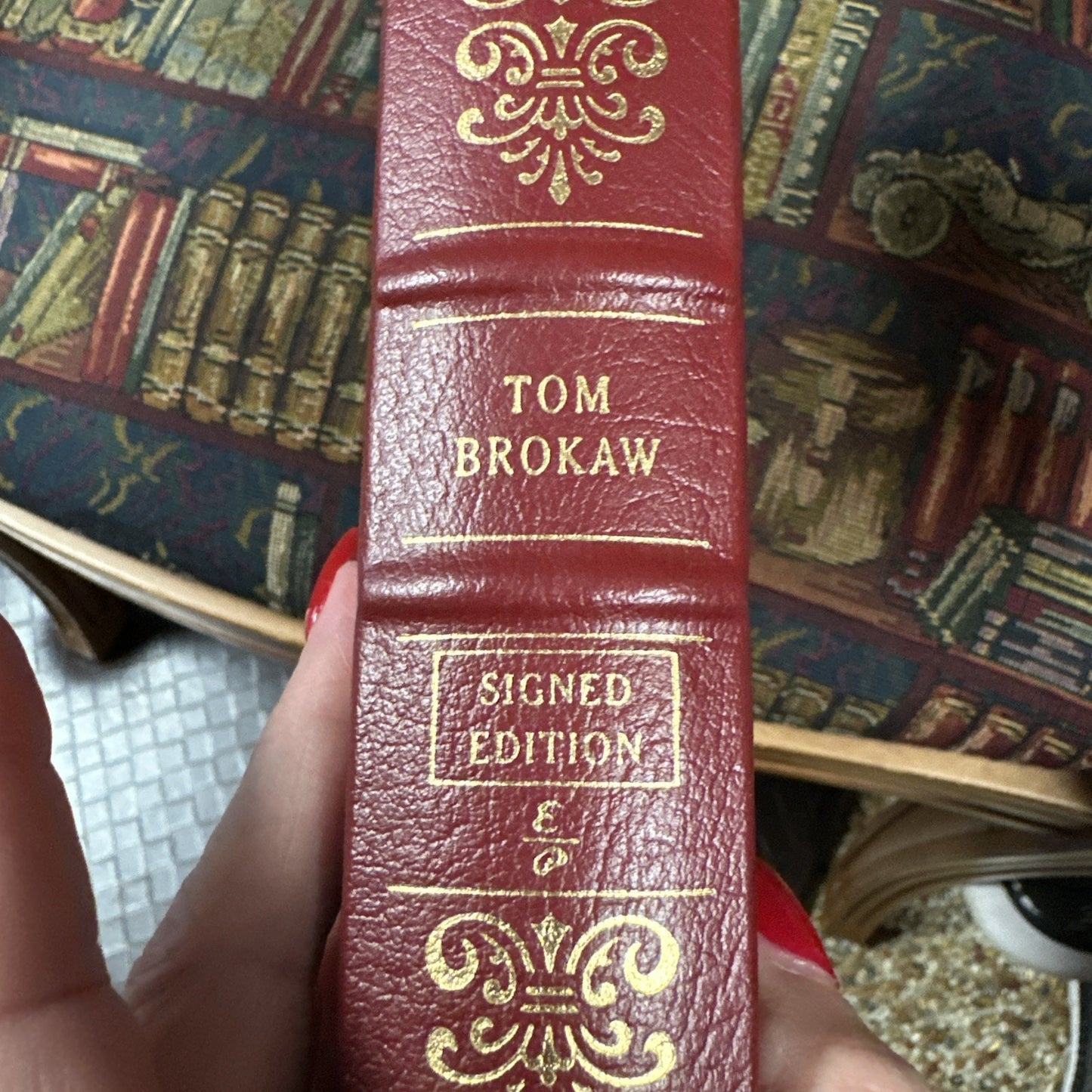 Easton Press Signed First Edition The Greatest Generation Tom Brokaw with COA