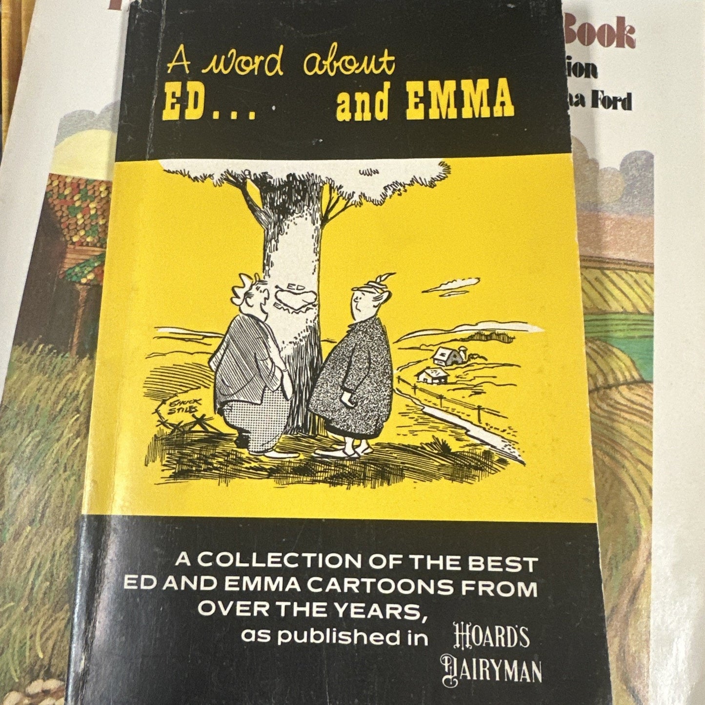 VTG Paperback Book A Word about Ed...and Emma Cartoons Hoard's Dairyman 64 Pages