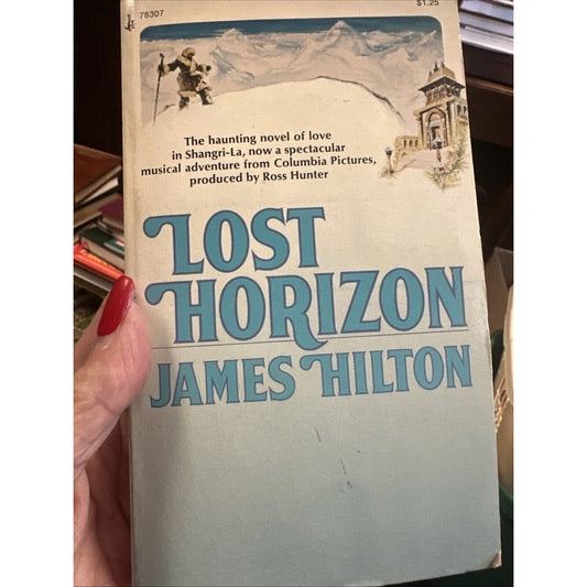 Vtg LOST HORIZON ~ James Hilton ~ 78307 Pocket Book 1973 76th Printing PB