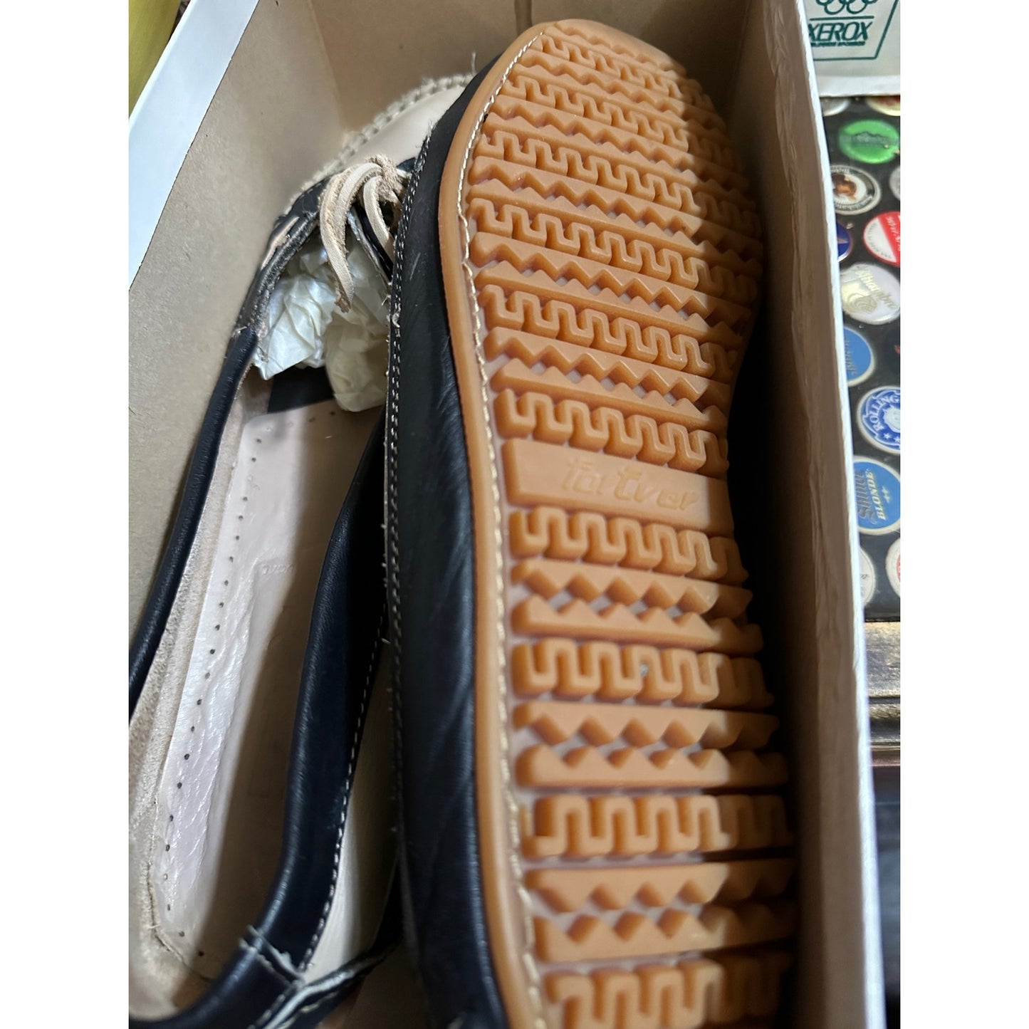 Tall Gals leather flats.  Size 11aa