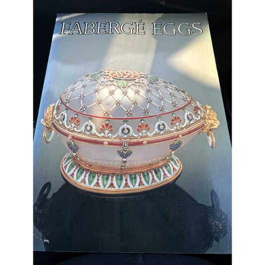 Faberge Eggs Imperial Russian Fantasies Catalog Book Paperback 1984 New York