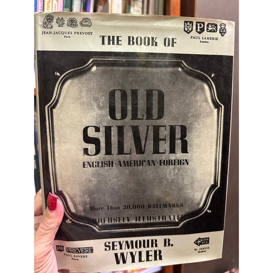 Book Old Silver English American Foreign Wyler book