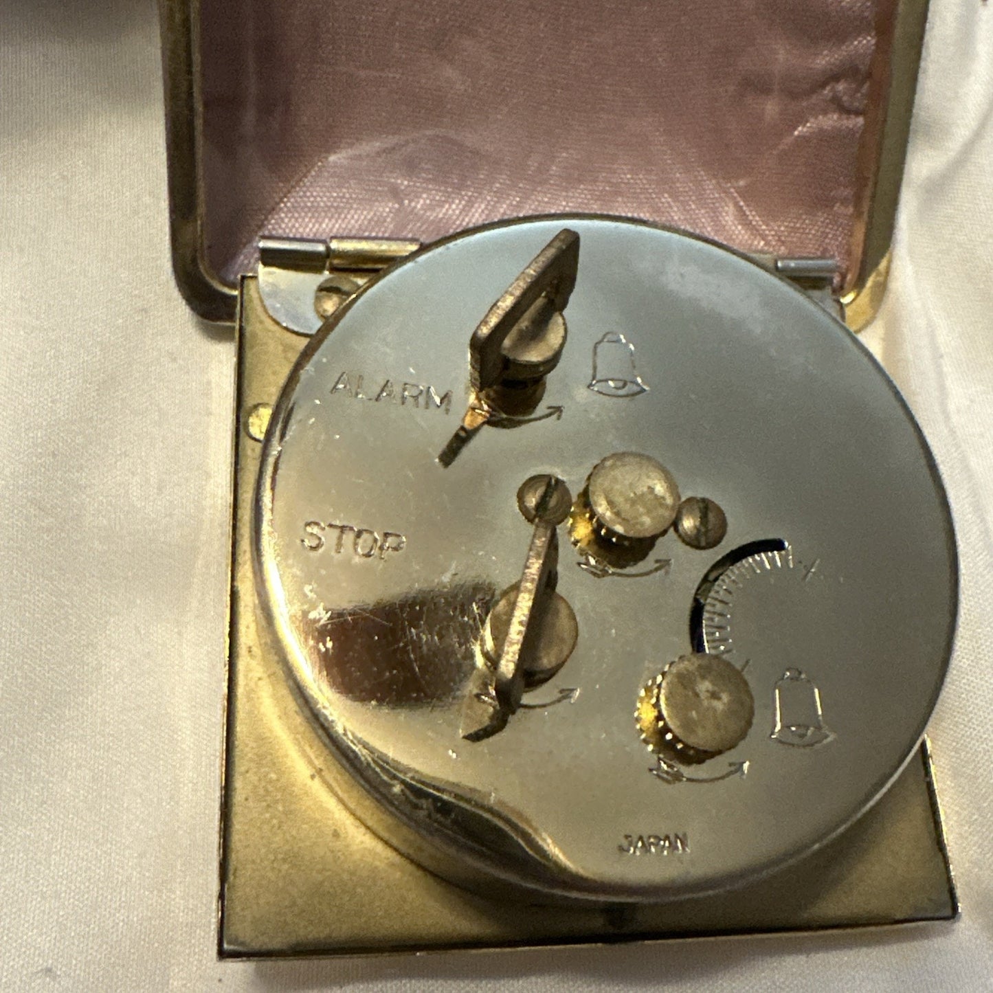ca1940-50s Linden Travel Alarm Clock Germany