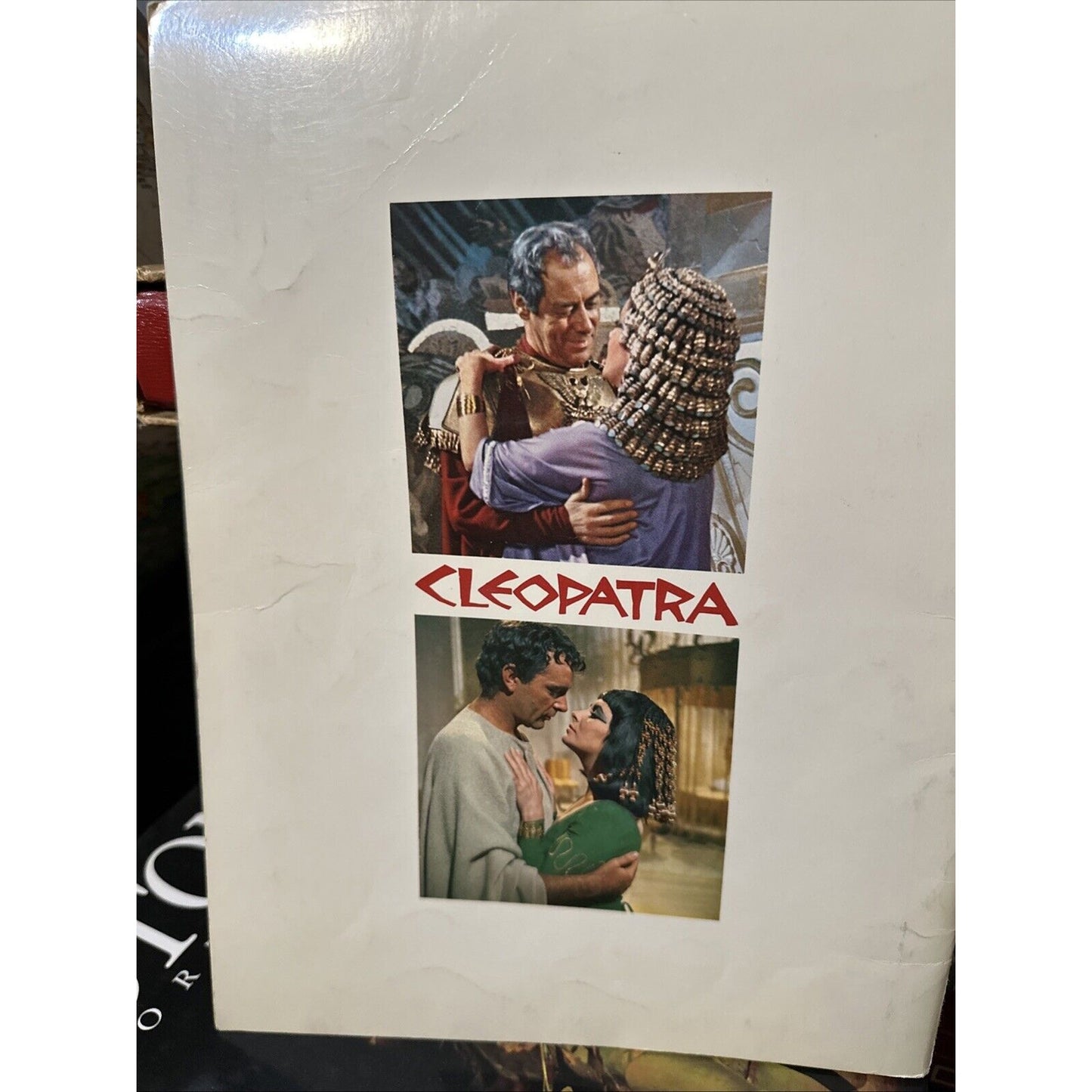 Cleopatra Movie Book Booklet Burton Harrison Fox 1963