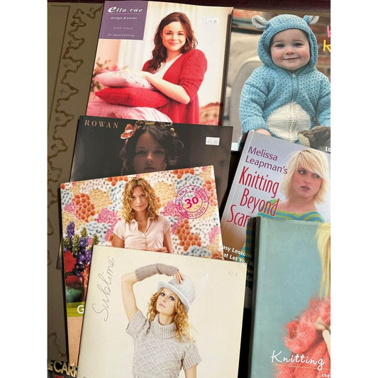 8 Knitting Books