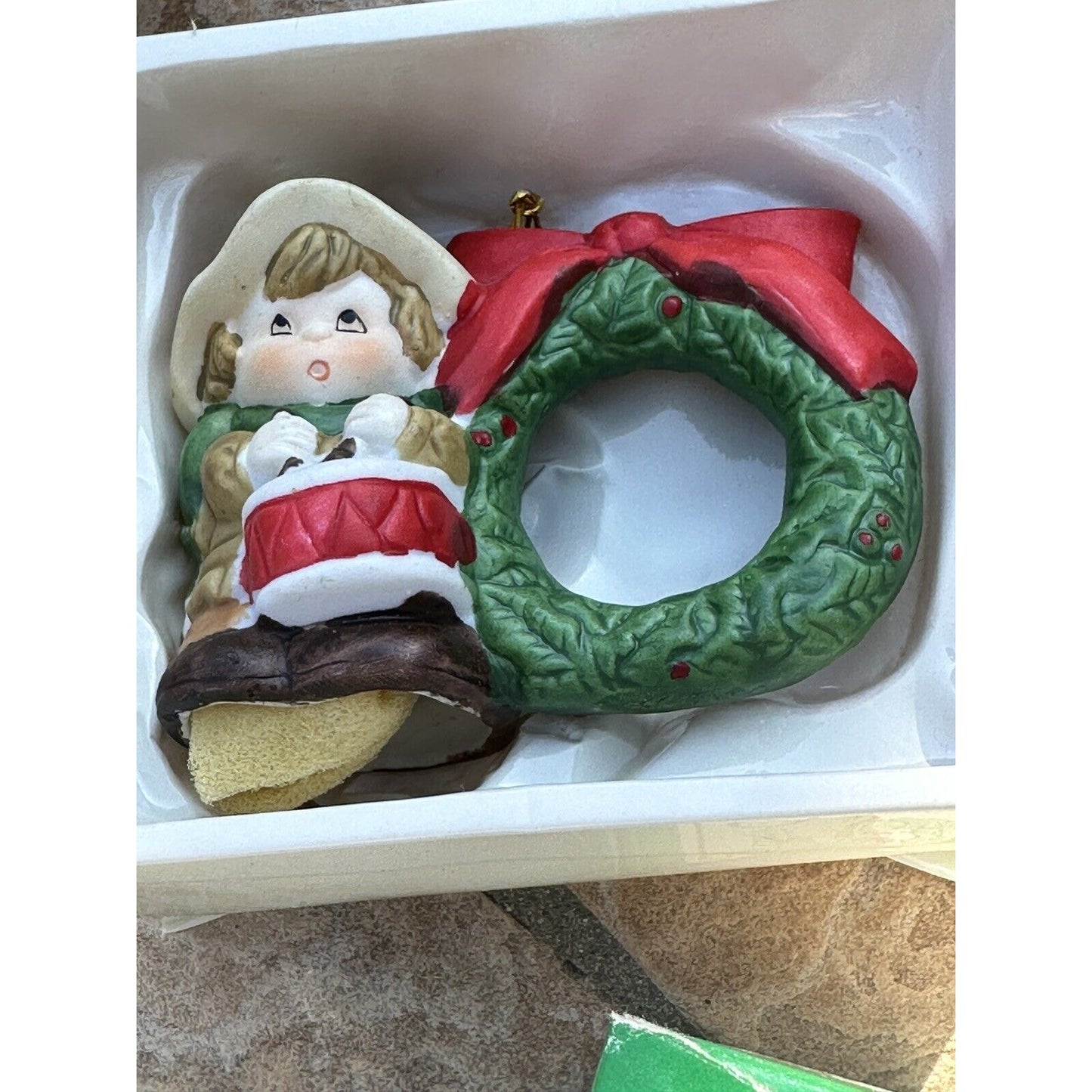 Jasco Napkin Rings Bell Ornament Set of 4 VTG