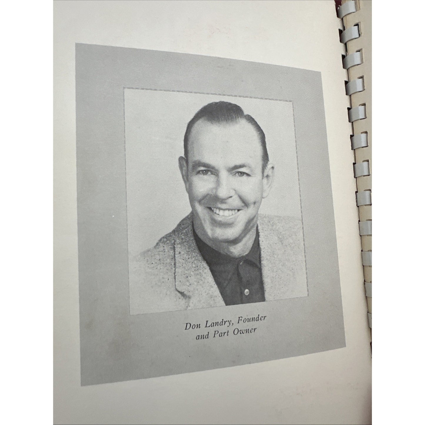 Cookbook, “Don’s Secrets,” Don’s Seafood & Steak House, Cajun Cooking, 1958