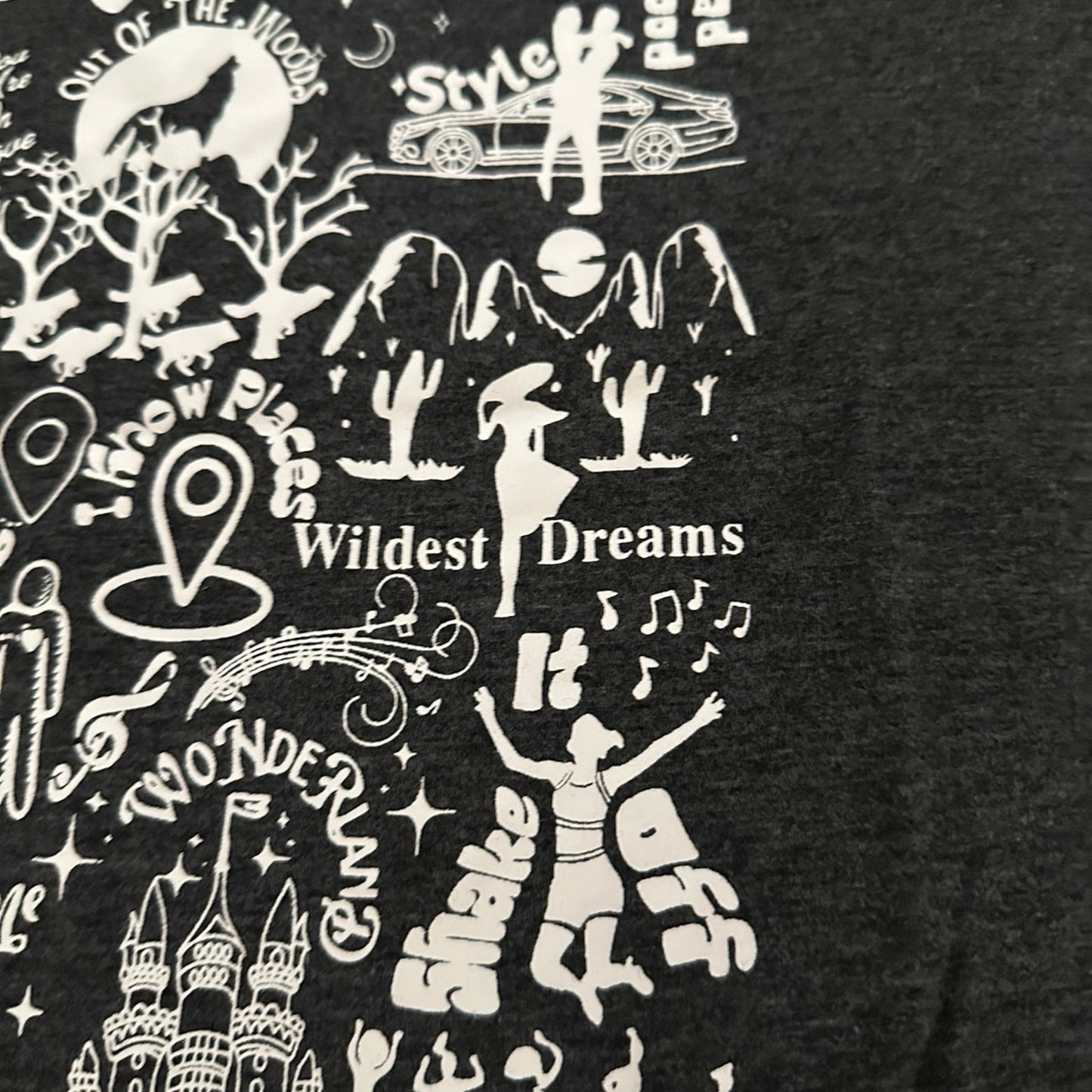 1989 graphic eras t-shirt