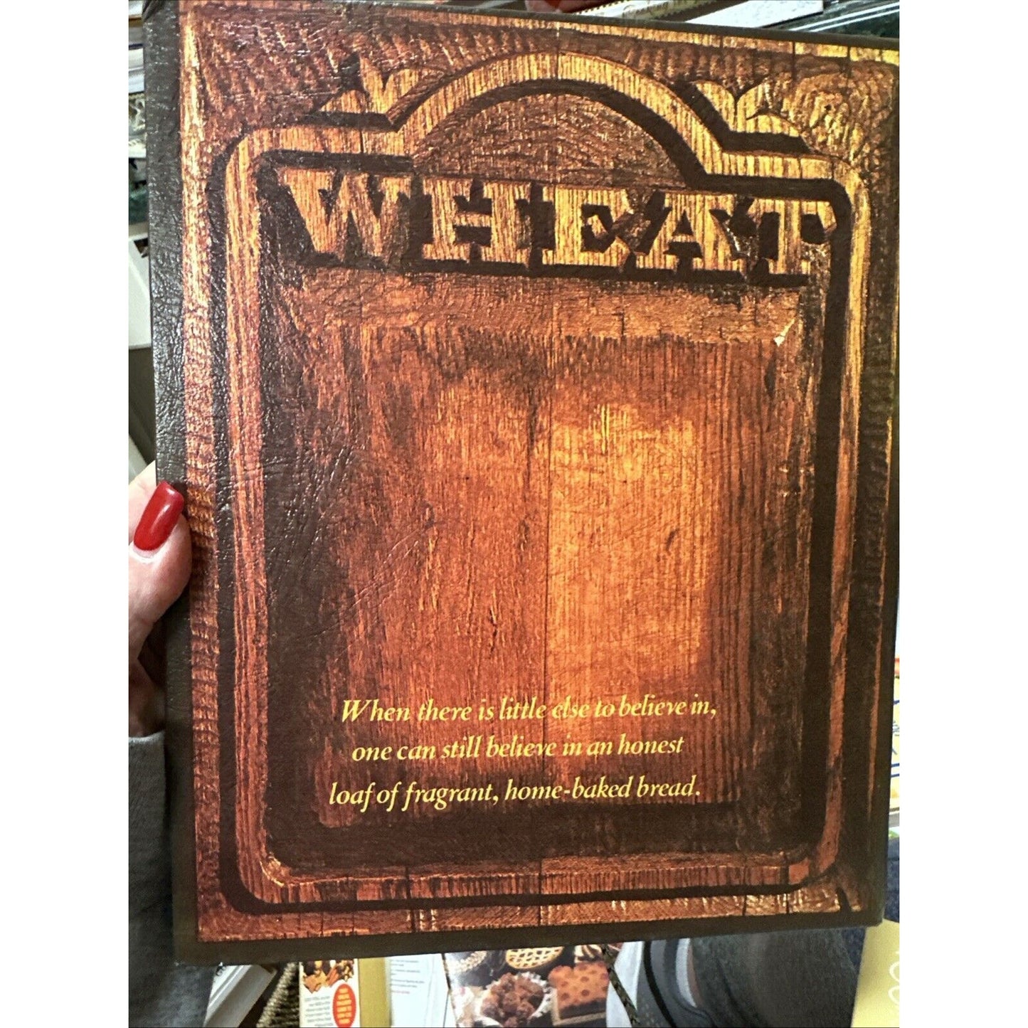 VINTAGE 1977 •The Magic of Wheat Cookery Cookbook | Hardcover