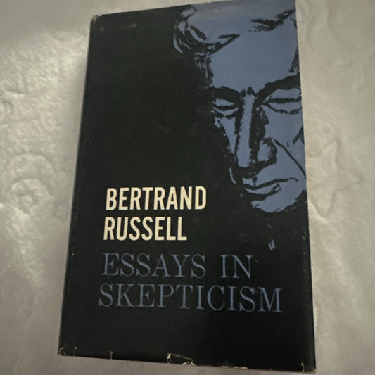 Essays In Skepticism Bertrand Russel (Hardcover, 1962) DJ Philosophy Classics