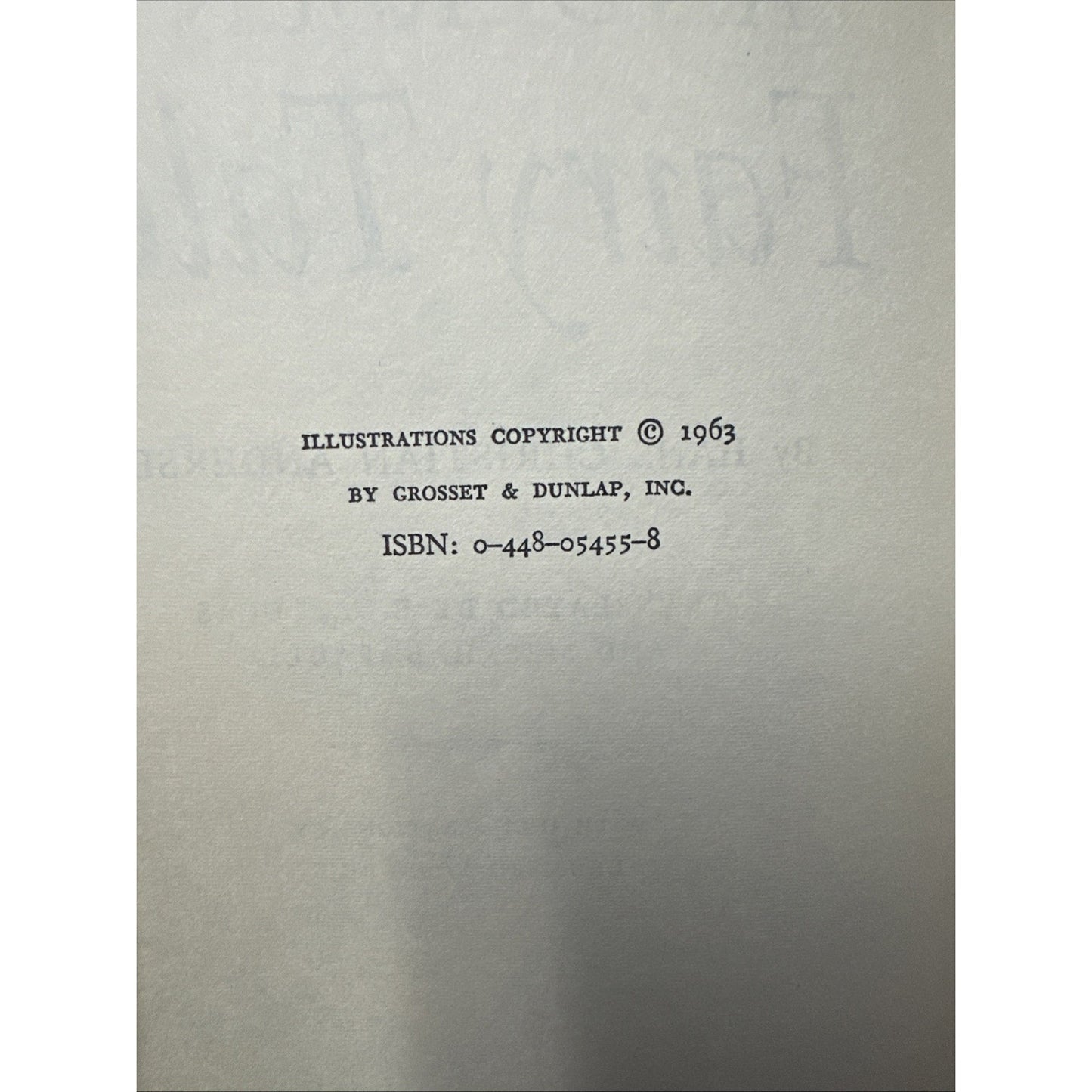 Andersen's Fairy Tales -Hans Christian Andersen 1963 Companion Library