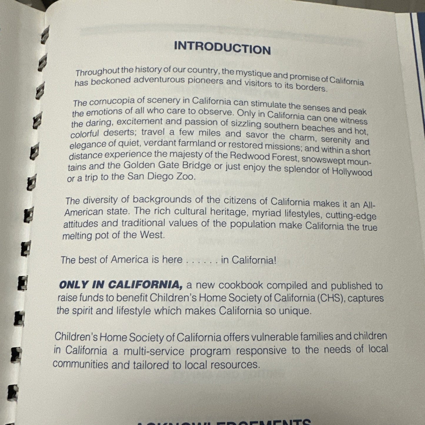 Only in California: Recipes That Capture the Spirit and Lifestyle