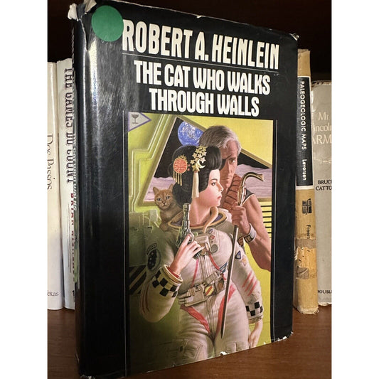The Cat Who Walks Through Walls by Robert A. Heinlein First Edition 1st Print