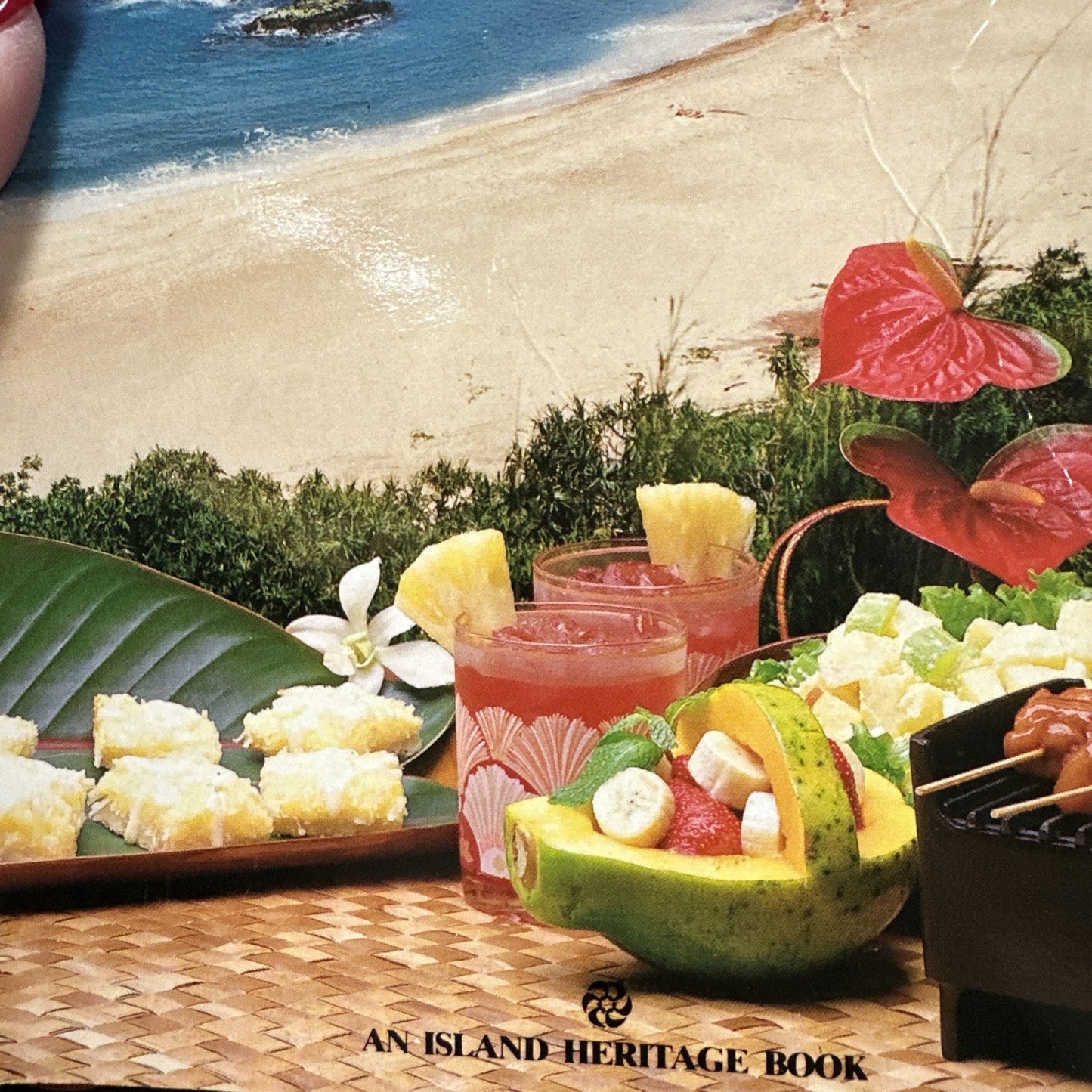 Entertaining Island Style Cookbook Aloha Airlines Heritage 1987 2nd Ed Gray Luau