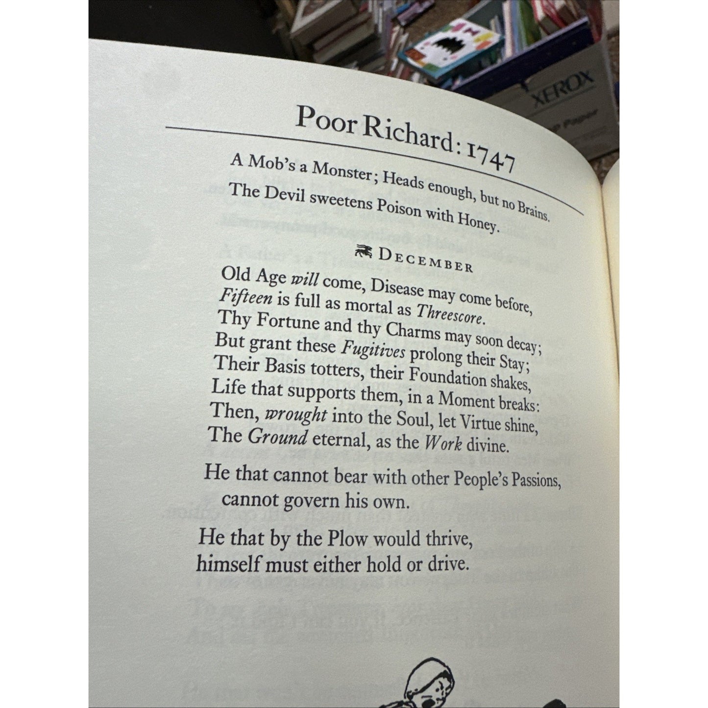 Benjamin Franklin Poor Richard's Almanacks Illustrated by Norman Rockwell HC/DJ