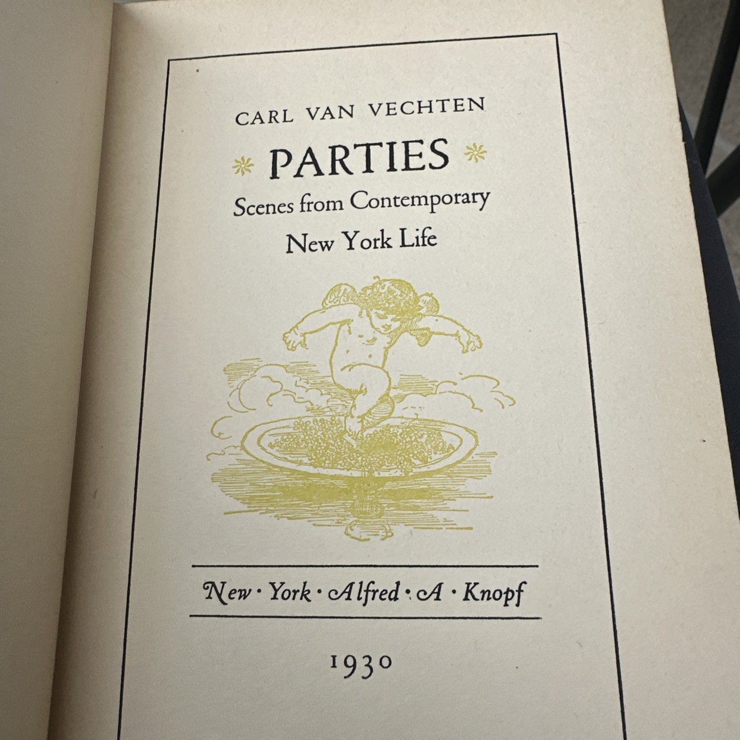 Parties, Scenes from Contemporary New York Life: Carl Van Vechten