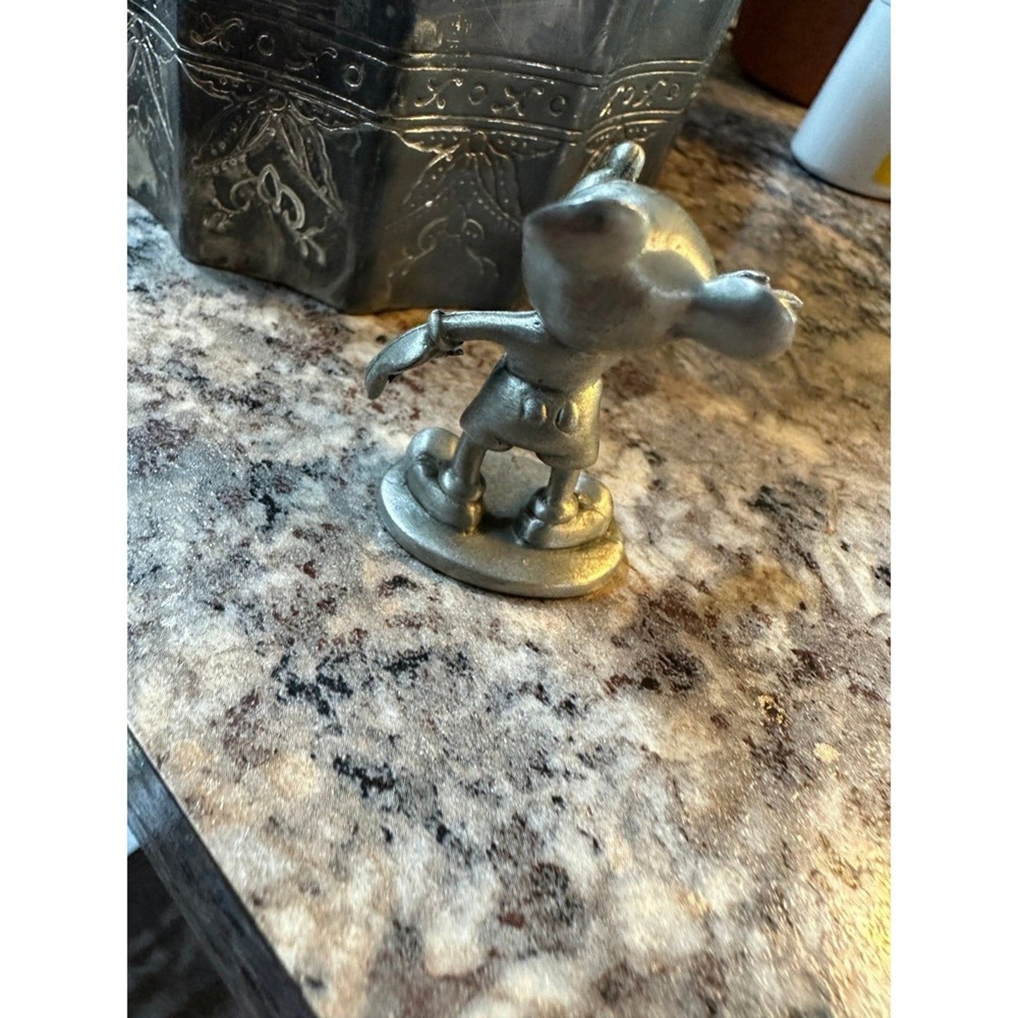 Vintage Walt Disney Prod. Pewter figurine Mickey Mouse 1.5"