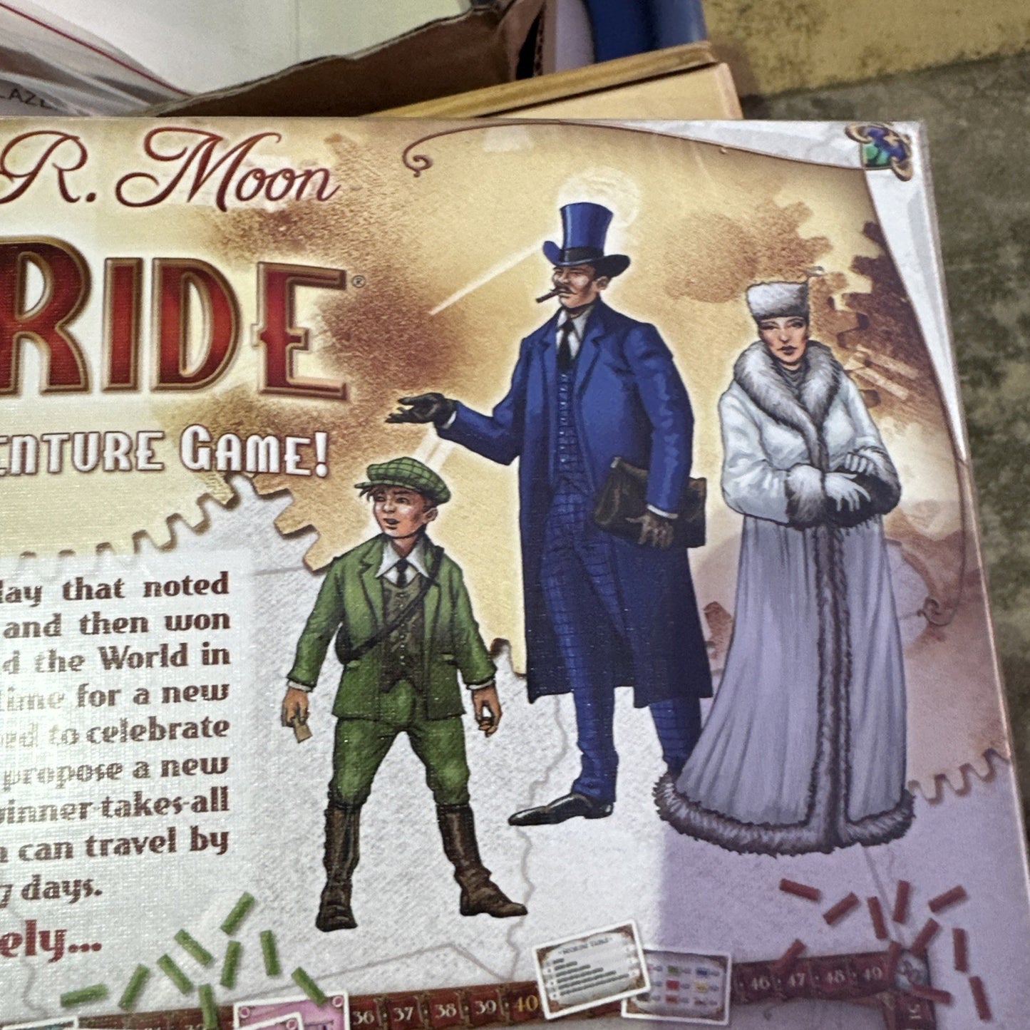 Ticket To Ride Days Of Wonder Alan R Moon Complete Board Game BNIB Sealed