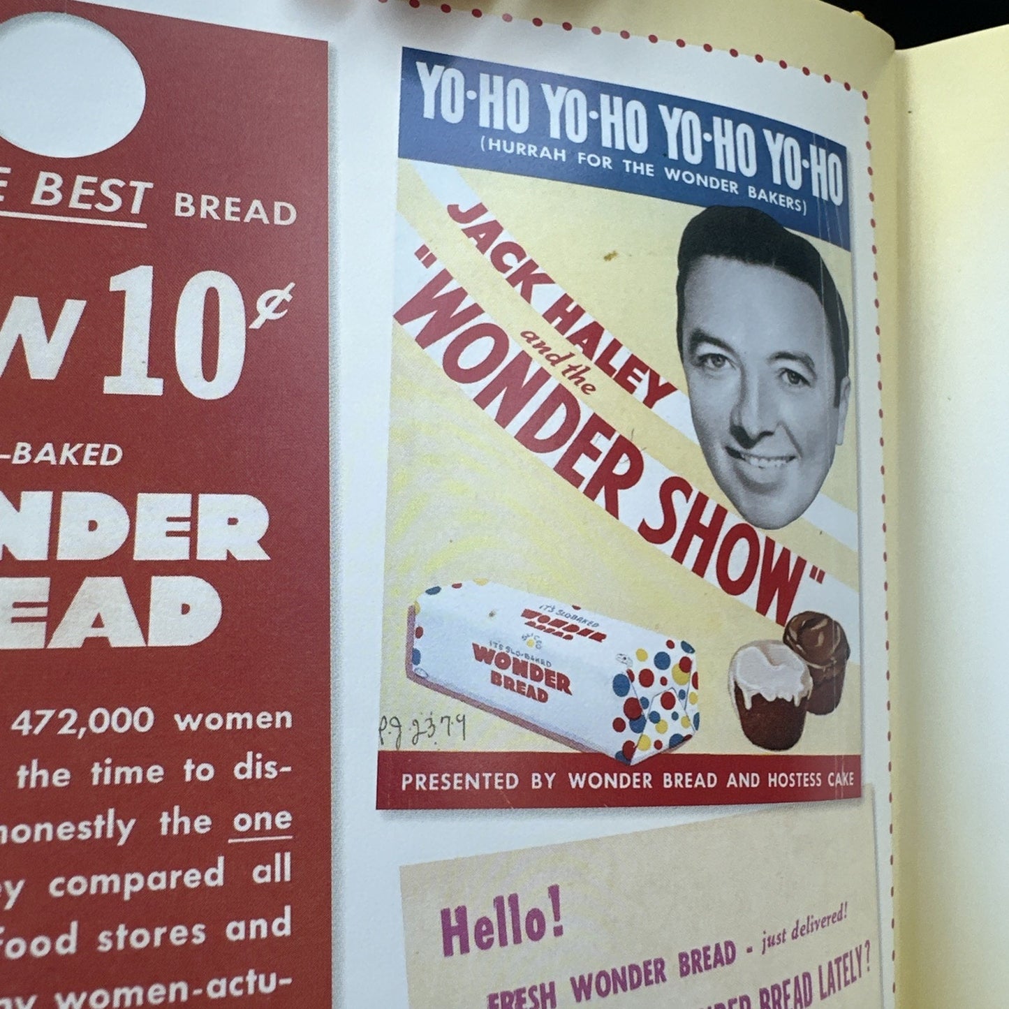The Wonder Bread Cookbook by Wonder 2007 Hardcover Illustrated 1st Edition